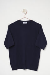 HEDDA BLU DEEP | MAGLIA LANA PETTINATA