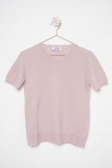 YURA POWDER PINK | MAGLIA IN CASHMERE E LANA