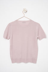 YURA POWDER PINK | MAGLIA IN CASHMERE E LANA