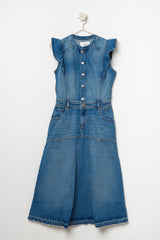Abito midi in jeans