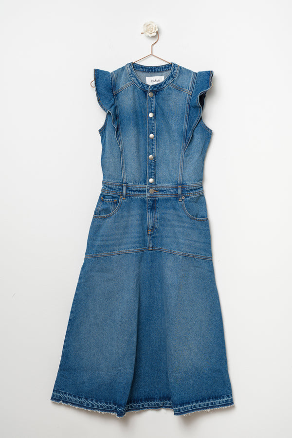 Abito midi in jeans