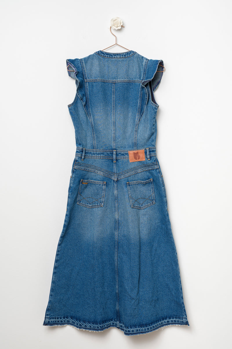Abito midi in jeans