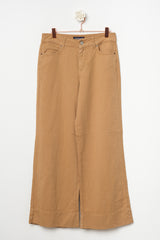 Pantalone palazzo crop