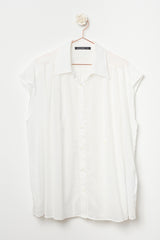 Camicia over  in mussola di cotone