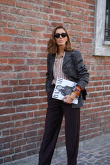 Camicia in seta fantasia