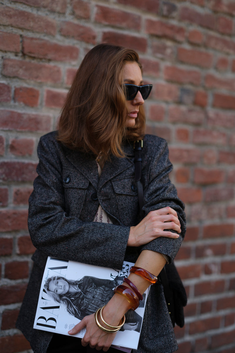 giacca stile militare