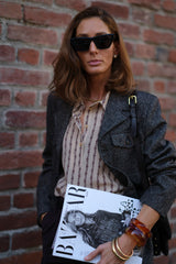 Camicia in seta fantasia