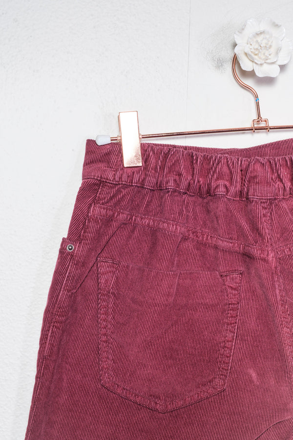 Pantalone in velluto millerighe