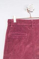 Pantalone millerighe in velluto