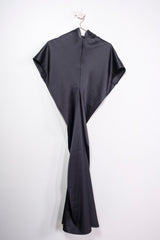 Abito midi satin nero