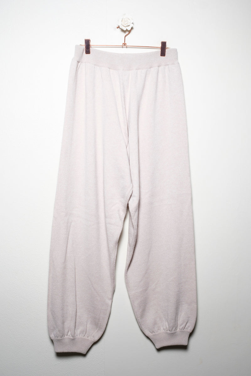 ELKE I Pantalone jogging in cashmere
