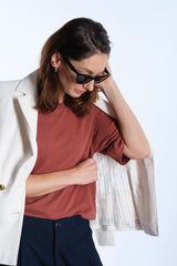 CHEVRON UNITED CREME JACKET