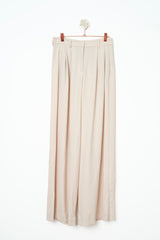 pants WIDE LEG MILK