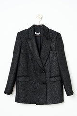 JACKET double-breasted LUREX EFFECT