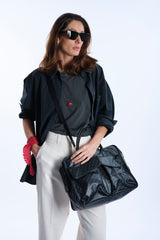 CAMICIA OVERSIZE ANTRACITE