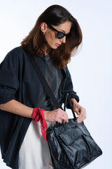 CAMICIA OVERSIZE ANTRACITE