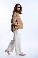 PANTALONE CHEVRON PANNA