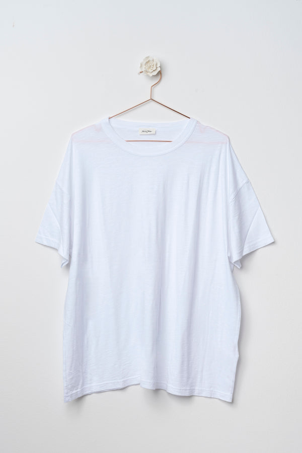 T-SHIRT Over cotone fiammato