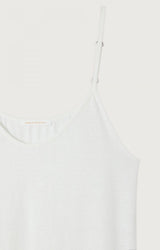 WHITE LINEN MIXED DRESS