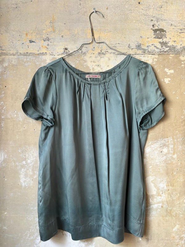 Camicia blusa in seta