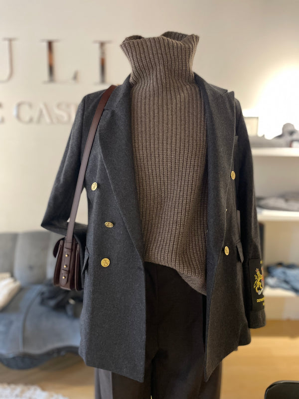 Maglia Cashmere Collo Alto  Costa Inglese