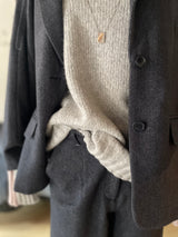 Sur la veste