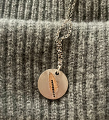Collana girocollo Ciondolo con Piuma