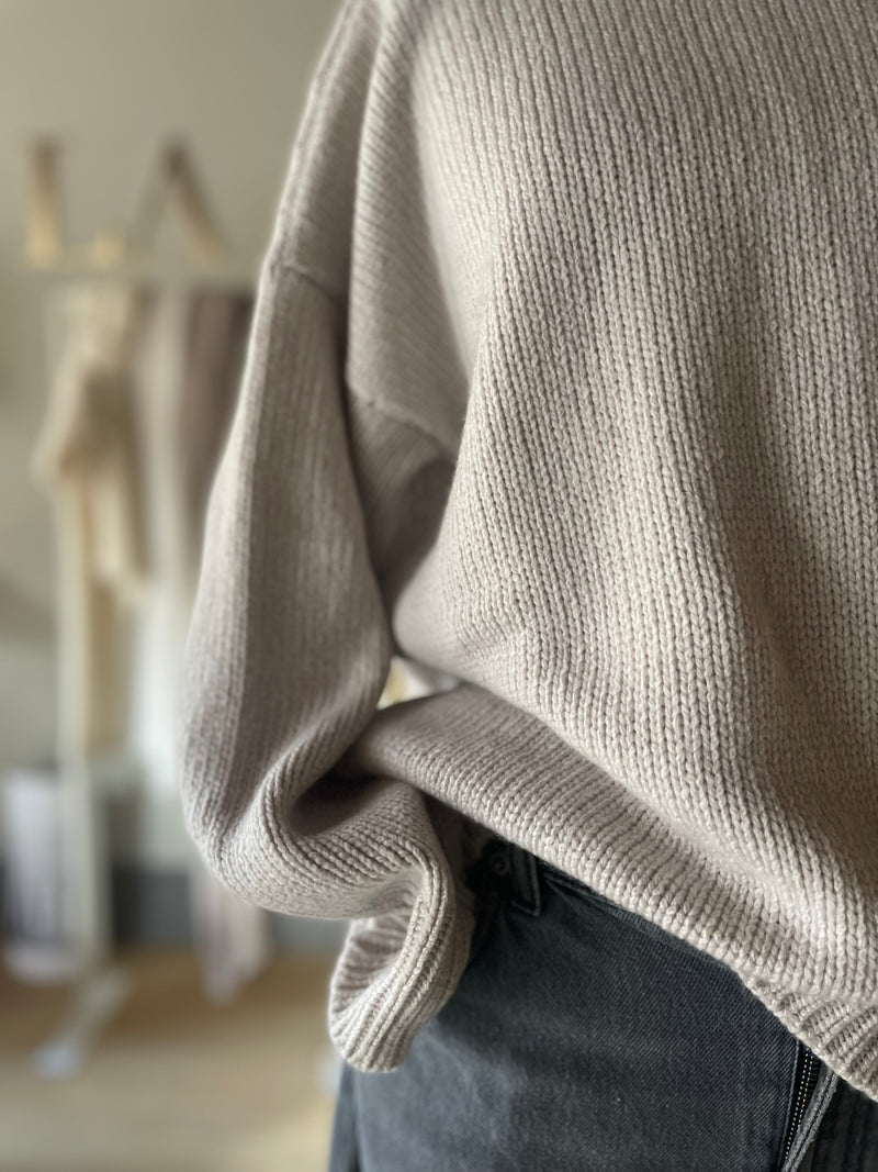 High neck in cashmere