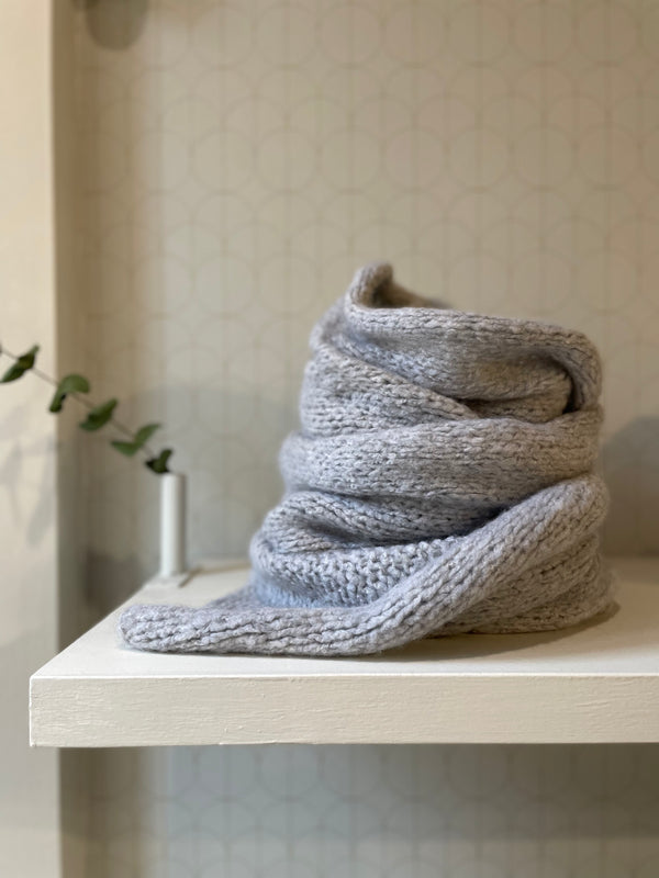 Sciarpa in bouclè di cashmere