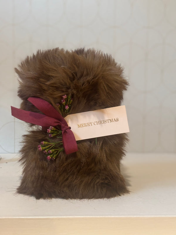 Manicotto in pelliccia ecologica