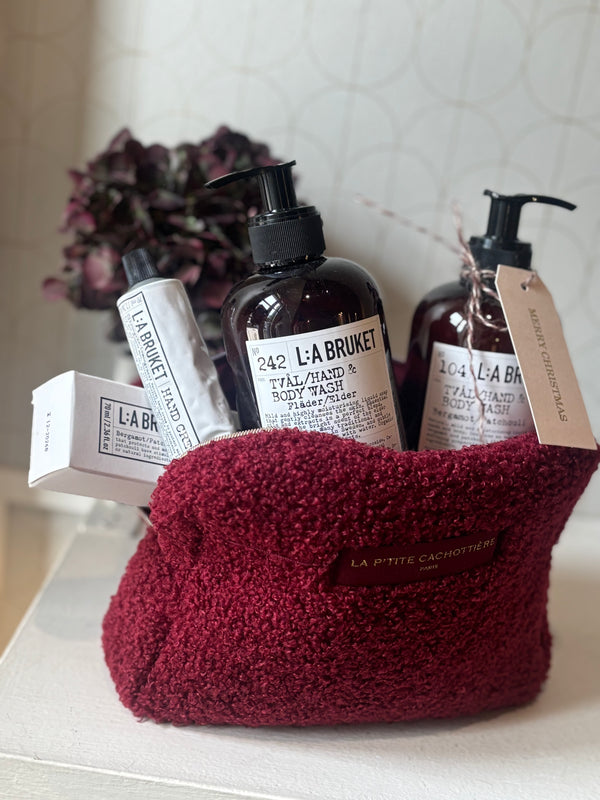 Blue teddy clutch bag XL 