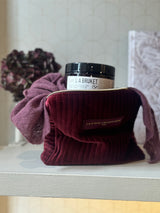 Velvet clutch bag XL