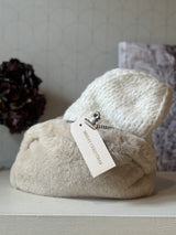 Pochette in pelliccia ecologica S