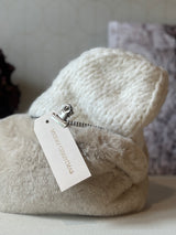 Pochette in pelliccia ecologica S