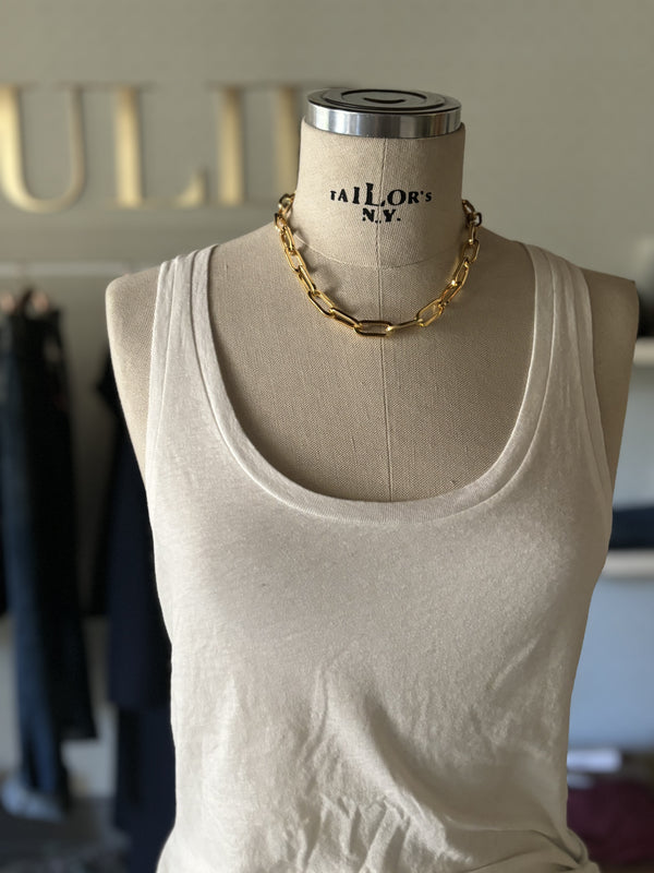 Cotton tank top