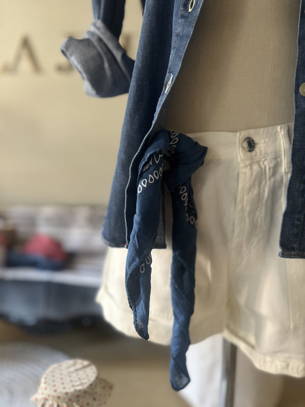 Shorts cotone lino
