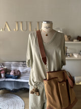 T-SHIRT OVER MANICHE CORTE