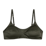 BRALETTE SATINATA VERDE BOSCO