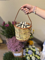 Borsa Panier riga verdone