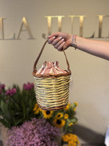 Borsa Panier riga opale pink