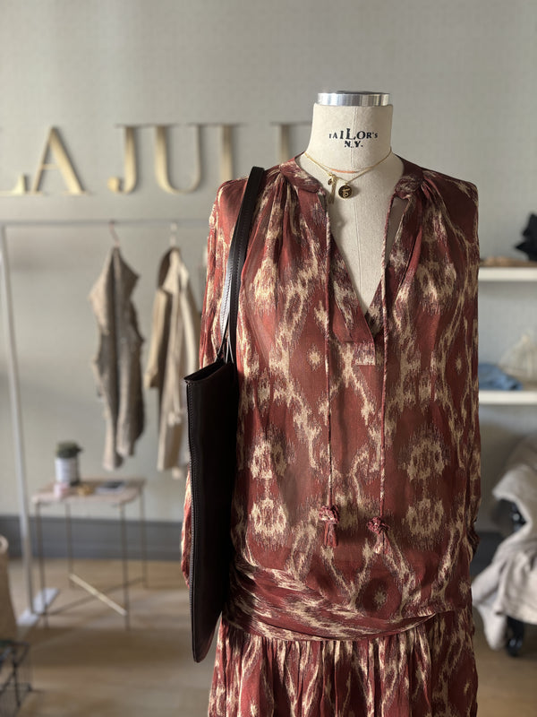 BLUSA BURGUNDY