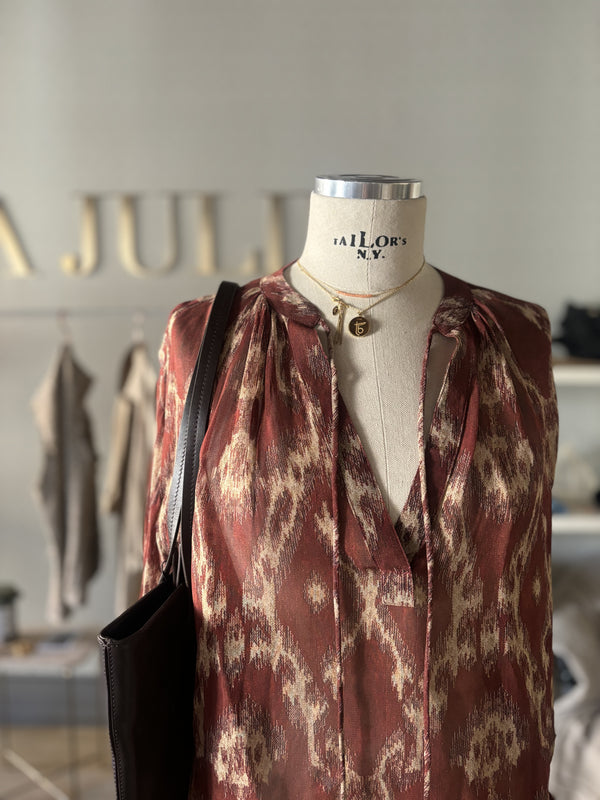 BLUSA BURGUNDY