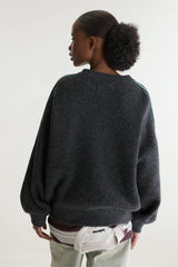 CARDIGAN ZIP IN LANA