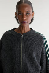 CARDIGAN ZIP IN LANA