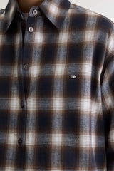 CAMICIA A SCACCHI IN COTONE