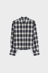 CAMICIA A SCACCHI IN COTONE