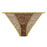 SLIP MOTIVO BROWN