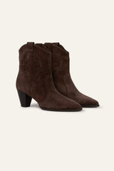 CHOCOLATE WESTERN BOOTS