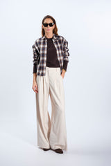 CHECKERED COTTON SHIRT