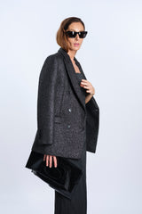 JACKET double-breasted LUREX EFFECT